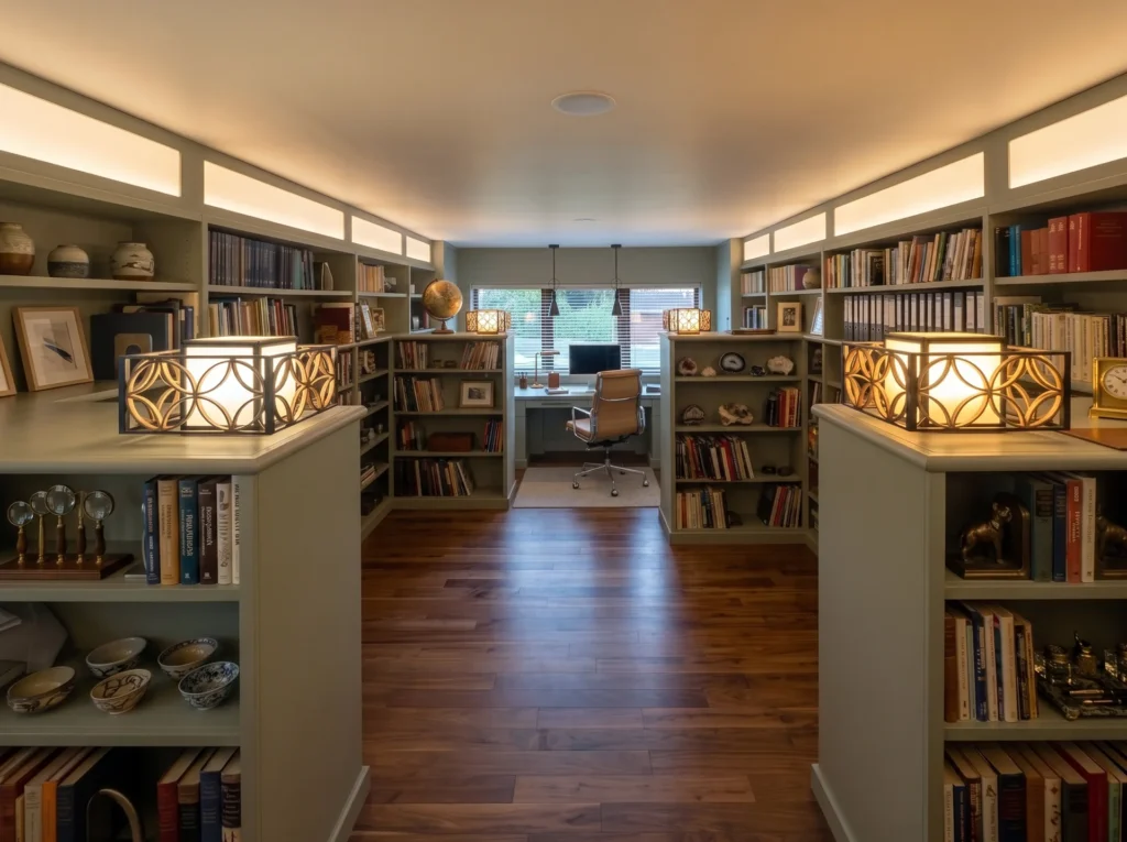 Traditional Home Library and Study, Bickley